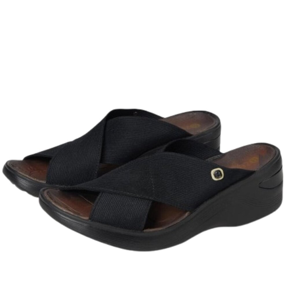 🌿Bzees Women's Desire Crossband Slides [6.5M]🌿